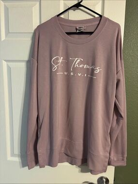 St. Thomas U.S.V.I. Crewneck Sweatshirt - Lavender